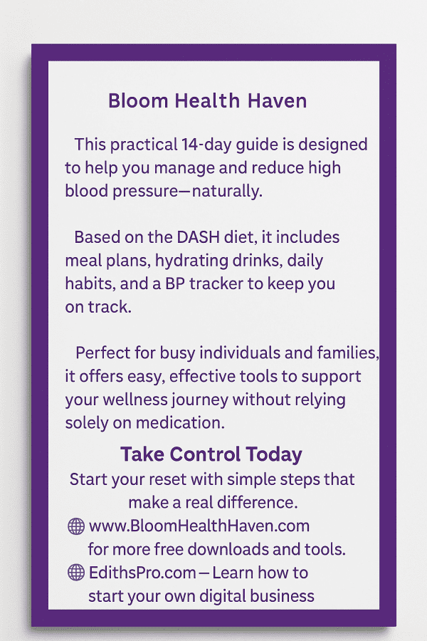 The DASH Approach: Dietary Secrets to Manage Blood Pressure Naturally - Image 2