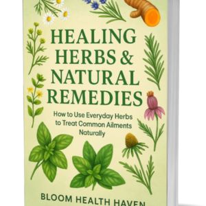 Herbal Healing cover — Learn how traditional herbs can support wellbeing as, Bloom Health Haven