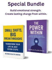 Mindset and resilience bundle - The Power Within + Small Shifts, Big Breakthroughs Bundle