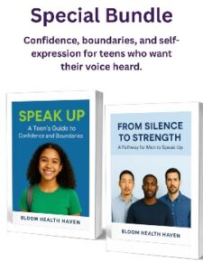 Teen confidence ebook bundle - Speak Up for Teens + From Silence to Strength Bundle