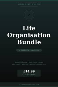 Lifestyle planner bundle - Life Organisation Bundle