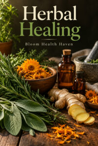Herbal Healing cover - clear title digital download from Bloom Health Haven