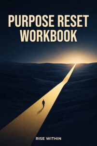 Purpose Reset Workbook cover - clear title digital download from Bloom Health Haven