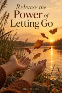 Release the Power Of Letting Go cover - clear title digital download from Bloom Health Haven