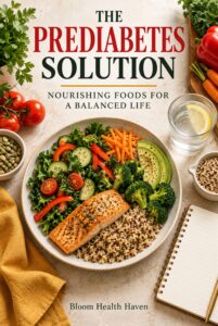 The Prediabetes Solution cover - clear title digital download from Bloom Health Haven