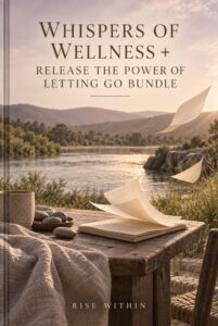 Whispers of Wellness + Release The Power of Letting Go Bundle cover - clear title digital download from Bloom Health Haven